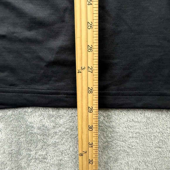 Birdie Bound Mens Size L Black Solid Golf Athletic Polo Shirt - Picture 6 of 6